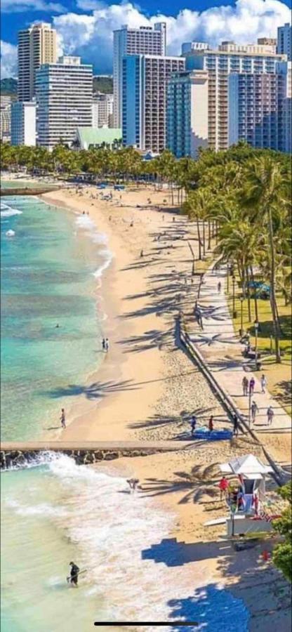 Waikiki Condo 2 Bedrooms 2 Bathrooms With 1 Free Parking Space Honolulu Exteriér fotografie